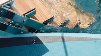 Swim step