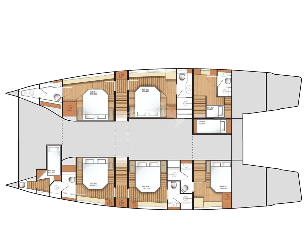 PERFECT MOON deck layout