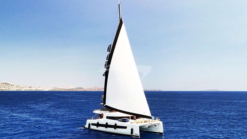 KOS 58.CAT, Segeln
