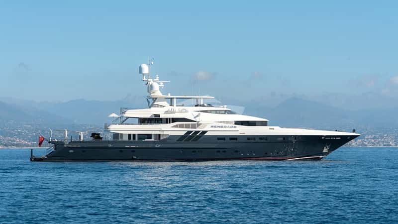 RENEGADE 50m motor yacht charter