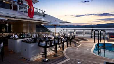 Aft deck