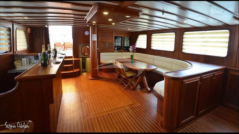 C. TANER 2 34m motor yacht charter, photo 9