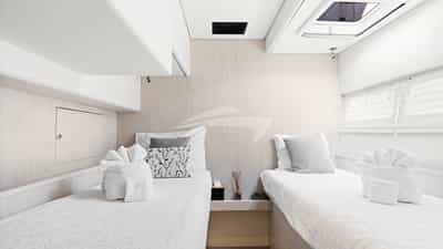 Optional twin cabin