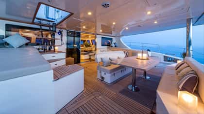 OMBRE BLU3 21m sailing yacht charter, photo 9