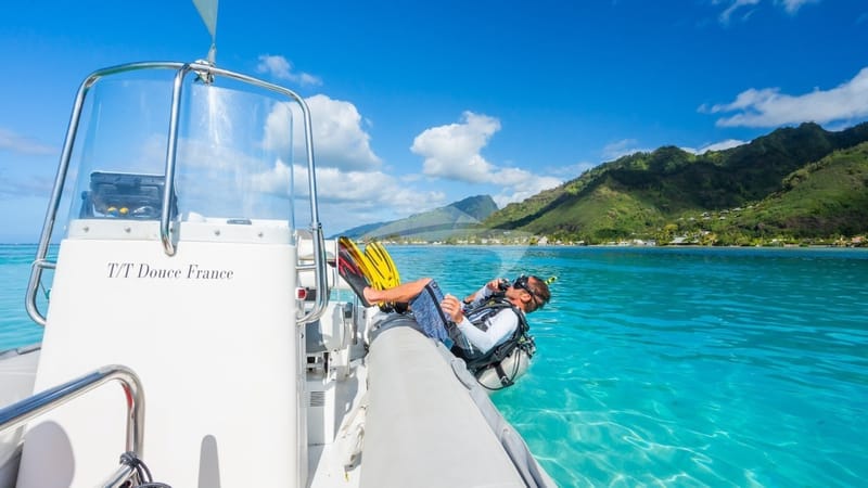 Scuba diving