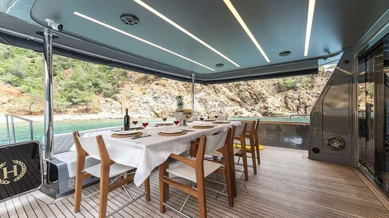 BEYEFENDI H 27m motor yacht charter, photo 5
