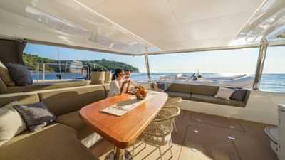 Aft Deck and dining area