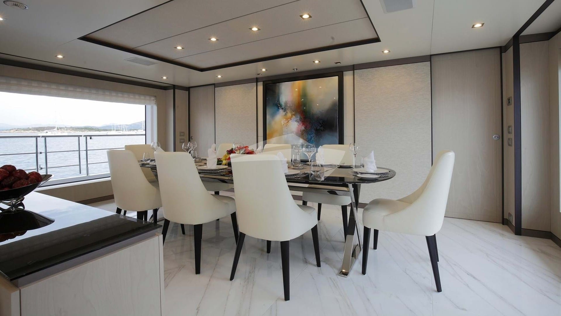 Main deck dining area