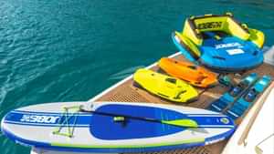 Swim Platform and Water Yoys