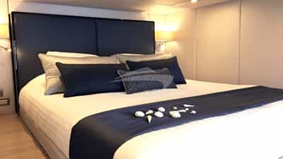 Guests cabin Queen or twin