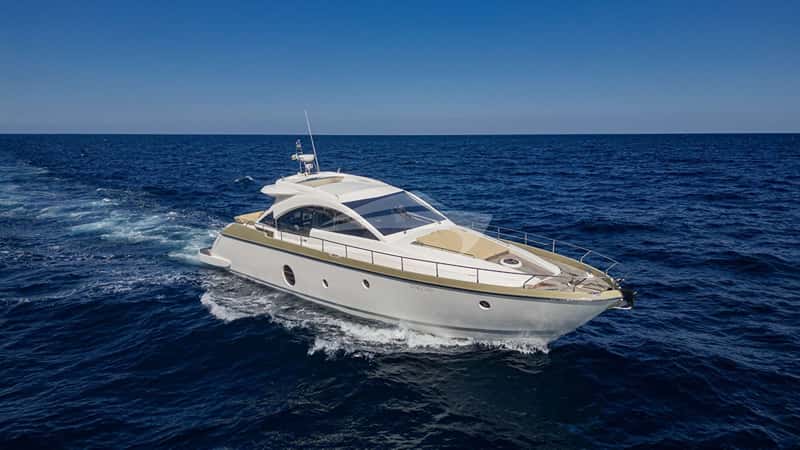 GYNAH 18m motor yacht charter