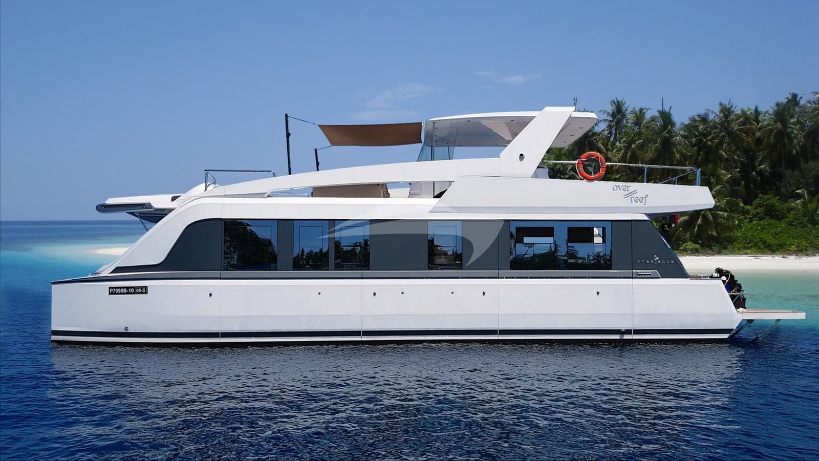 OVER REEF, Aufnahme aus dem Yachtportfolio 17