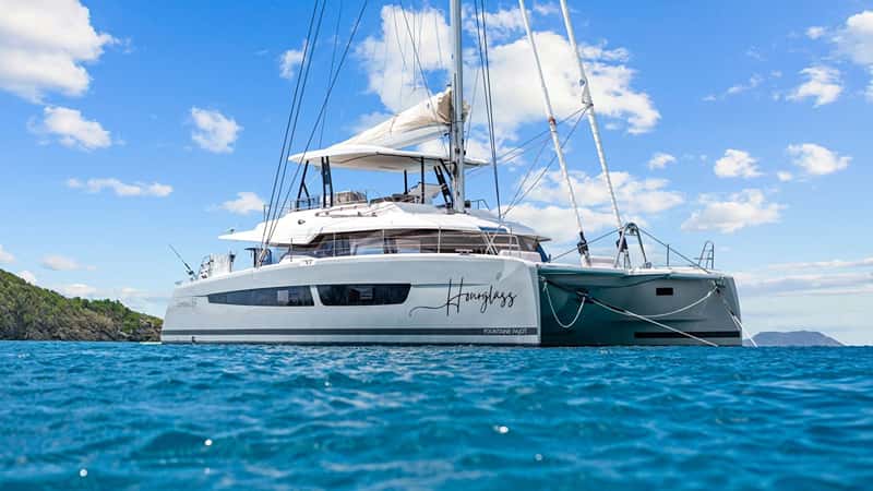HOURGLASS 18m sailing yacht charter