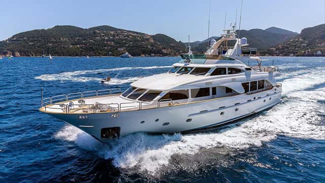 NEW STAR 30m motor yacht for charter