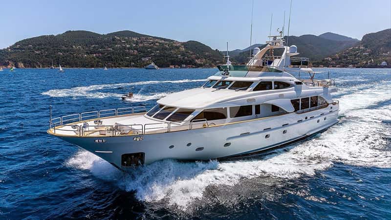 NEW STAR 30m motor yacht charter