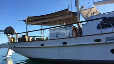 Aft deck