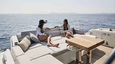 Relaxing on Deck