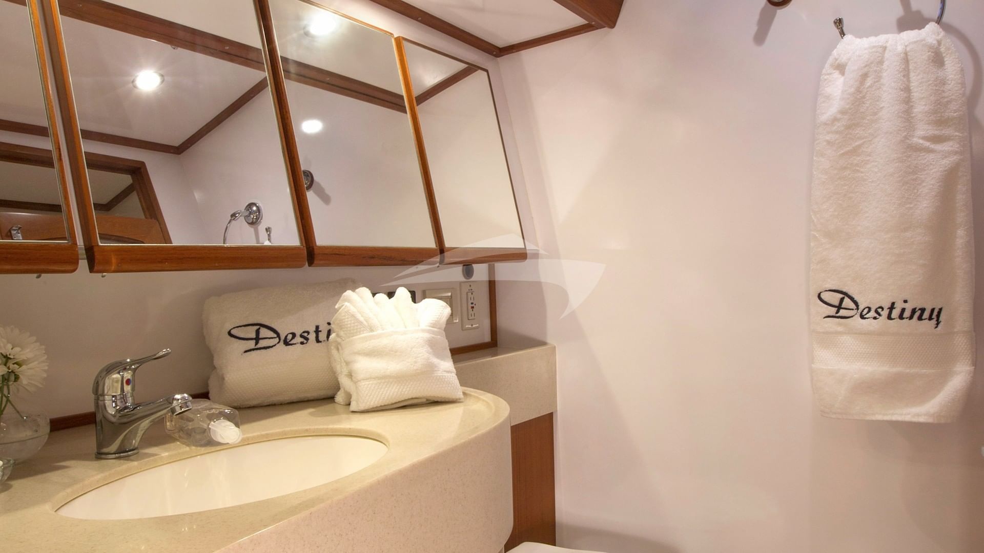 One of the 3 guest heads (crew have own)