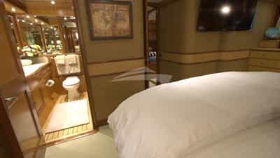 Master Stateroom with Bathroom