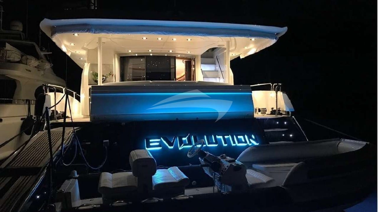 View of Aft at Night