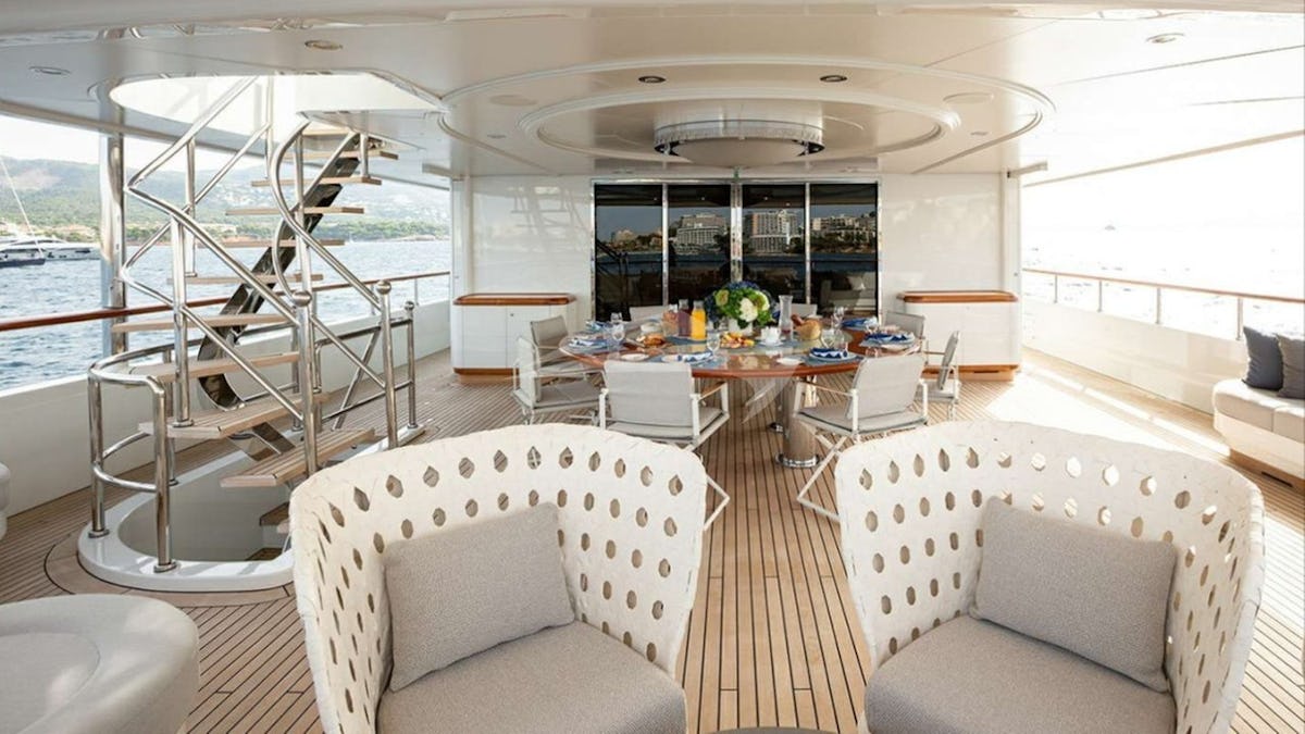 Aft Deck Dining Aft Deck Dining