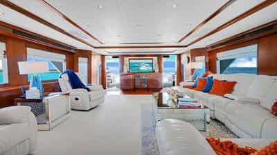 Main Salon Looking Aft