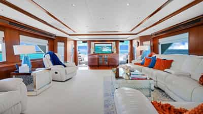 Main Salon Looking Aft