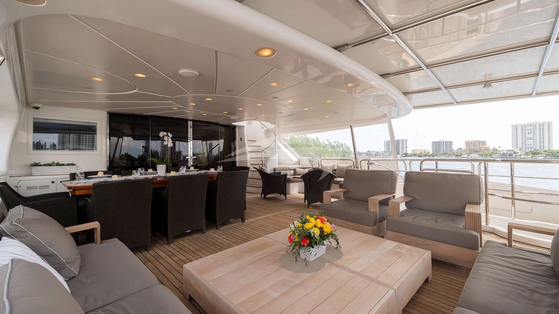 Upper Deck Lounge Area