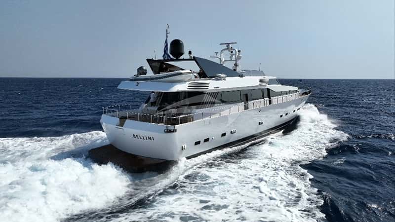 BELLINI 30m motor yacht charter, photo 5