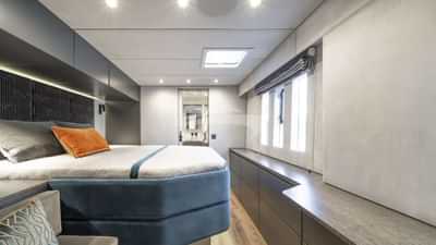 bedroom side view