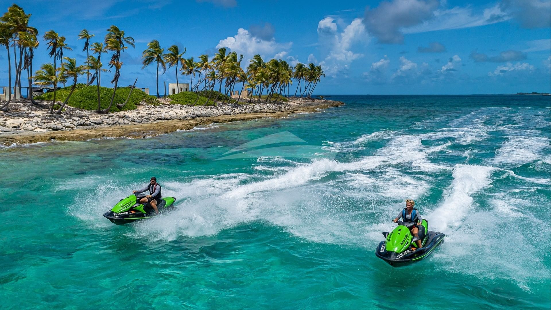 Two Jet Skis