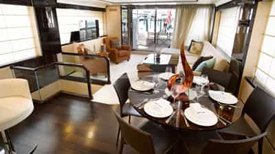 Salon and Dining
