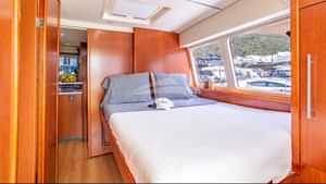 Another view of the main deck queen suite