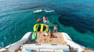 Swim Platform with Toys