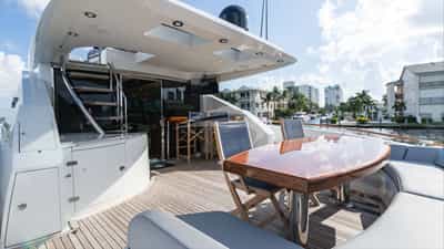 Aft deck