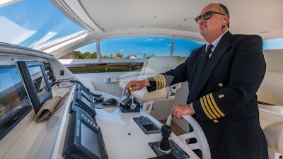 Captain at Helm