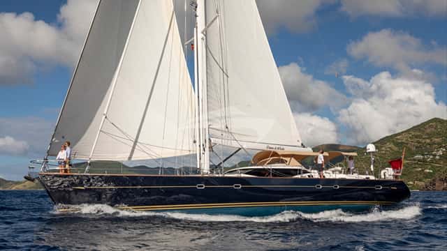DAMA DE NOCHE 25m sailing yacht for charter