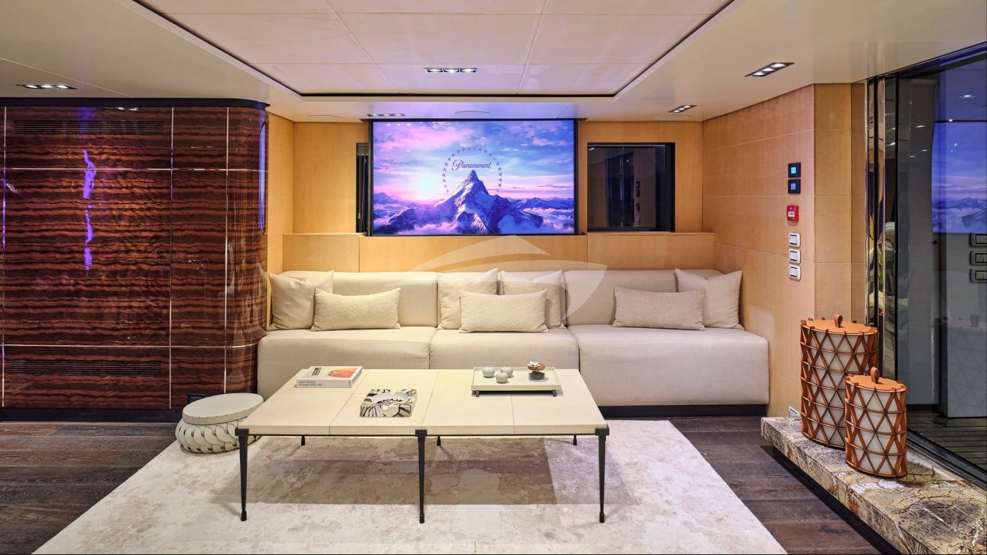 Main Salon with TV