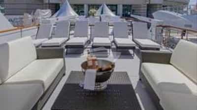 Deck seating and sun loungers