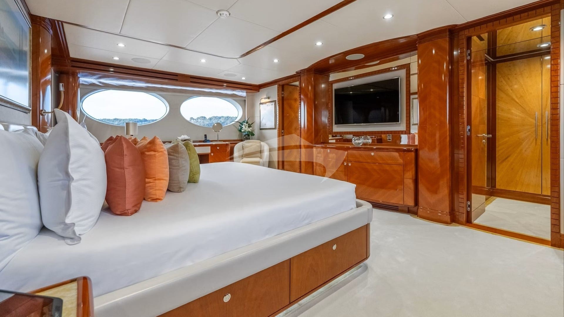 Master Stateroom with TV