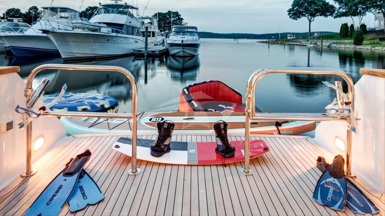 Water Toys  on Swim platform