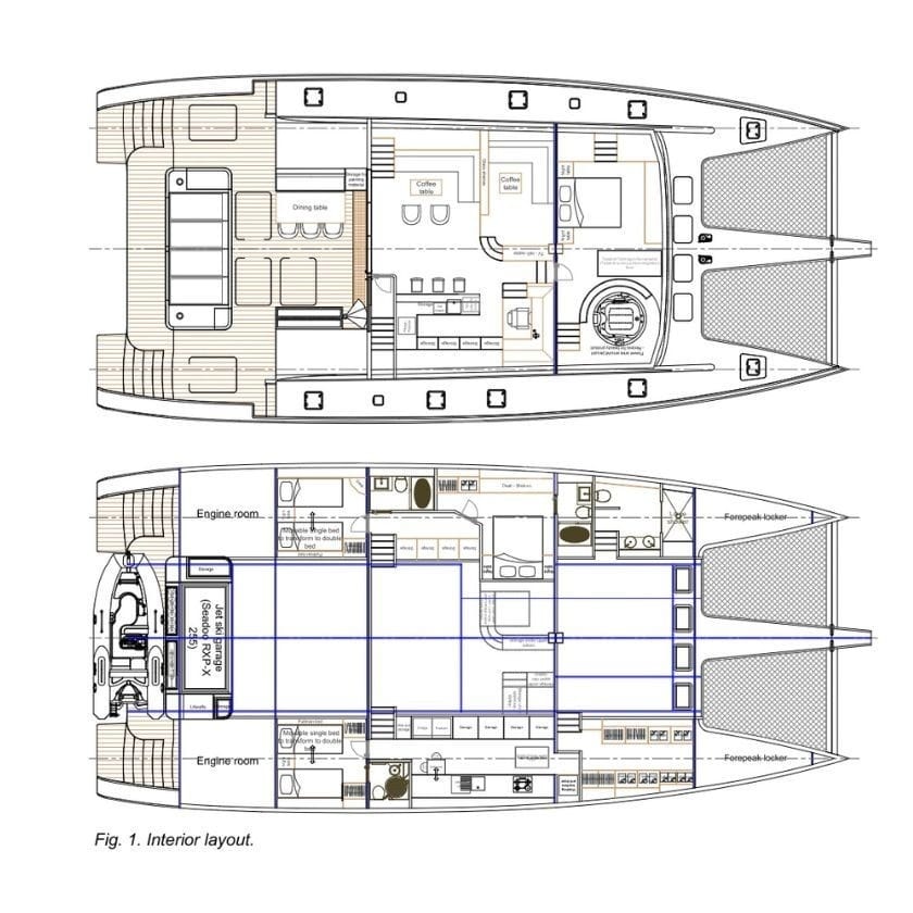 HOUBARA Deck Plan