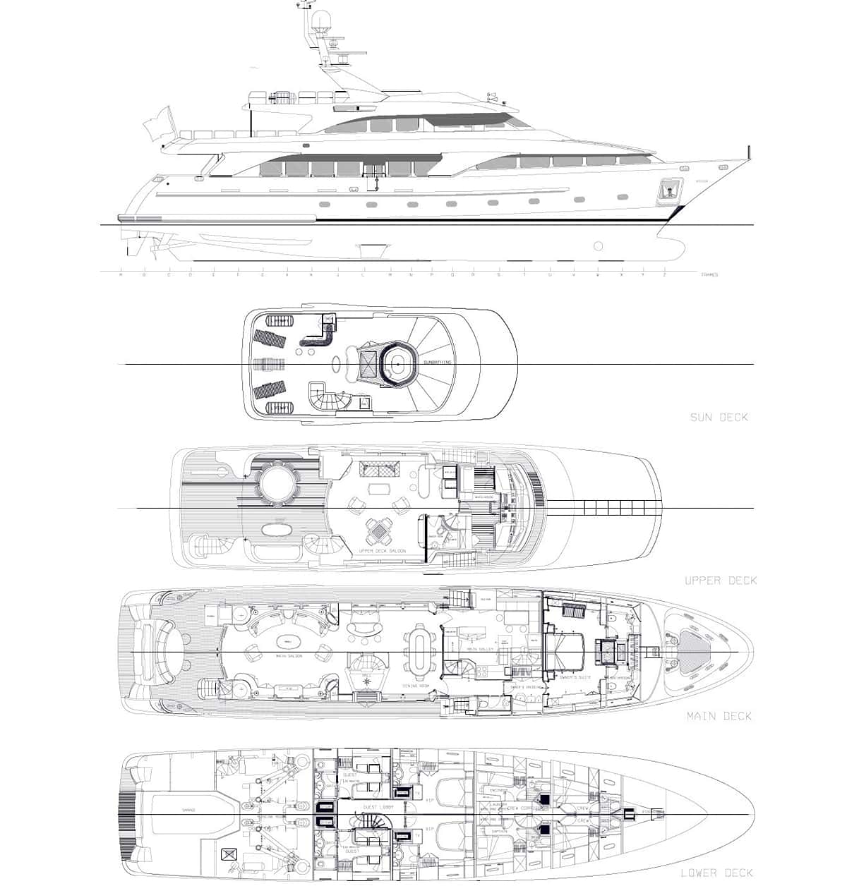 SERENO deck layout
