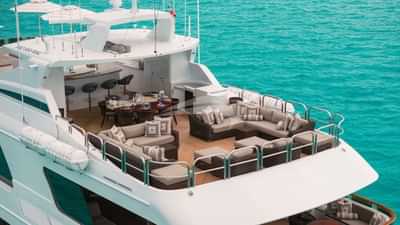 Ocean Club Sun Deck Aft Aerial View - Image by Ocean Air Media