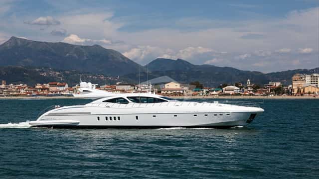 CRAZY 40m motor yacht for charter