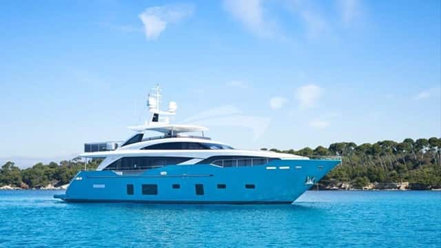 ANKA 31m motor yacht for charter