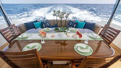 Aft deck