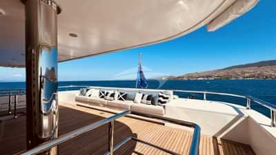 Bridge Aft Deck Sofa