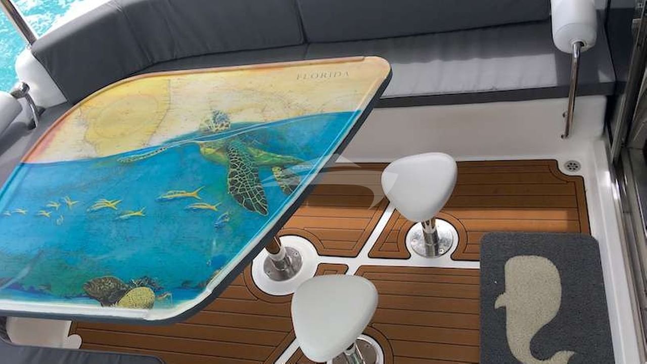 Beautiful cockpit table