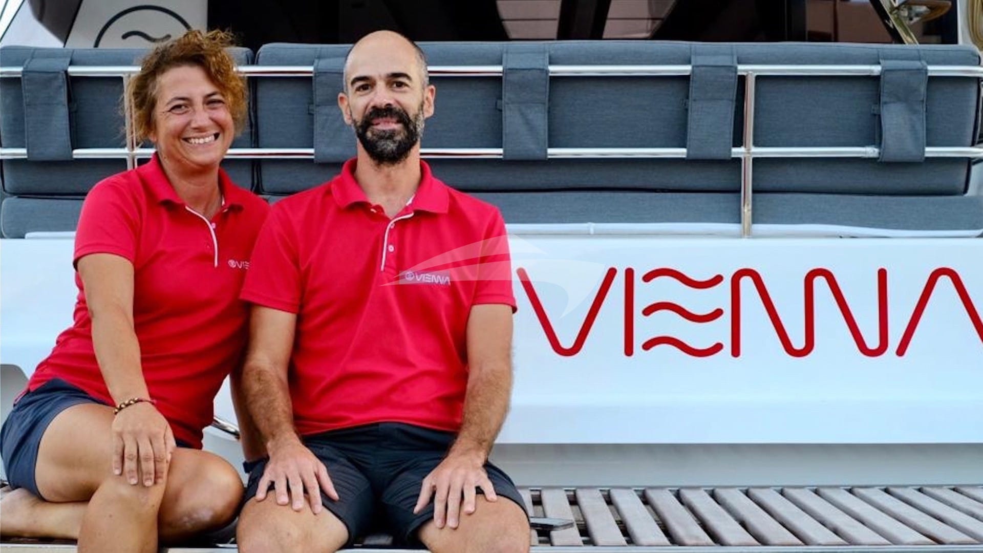 Luxury charter yacht crew for VIENNA